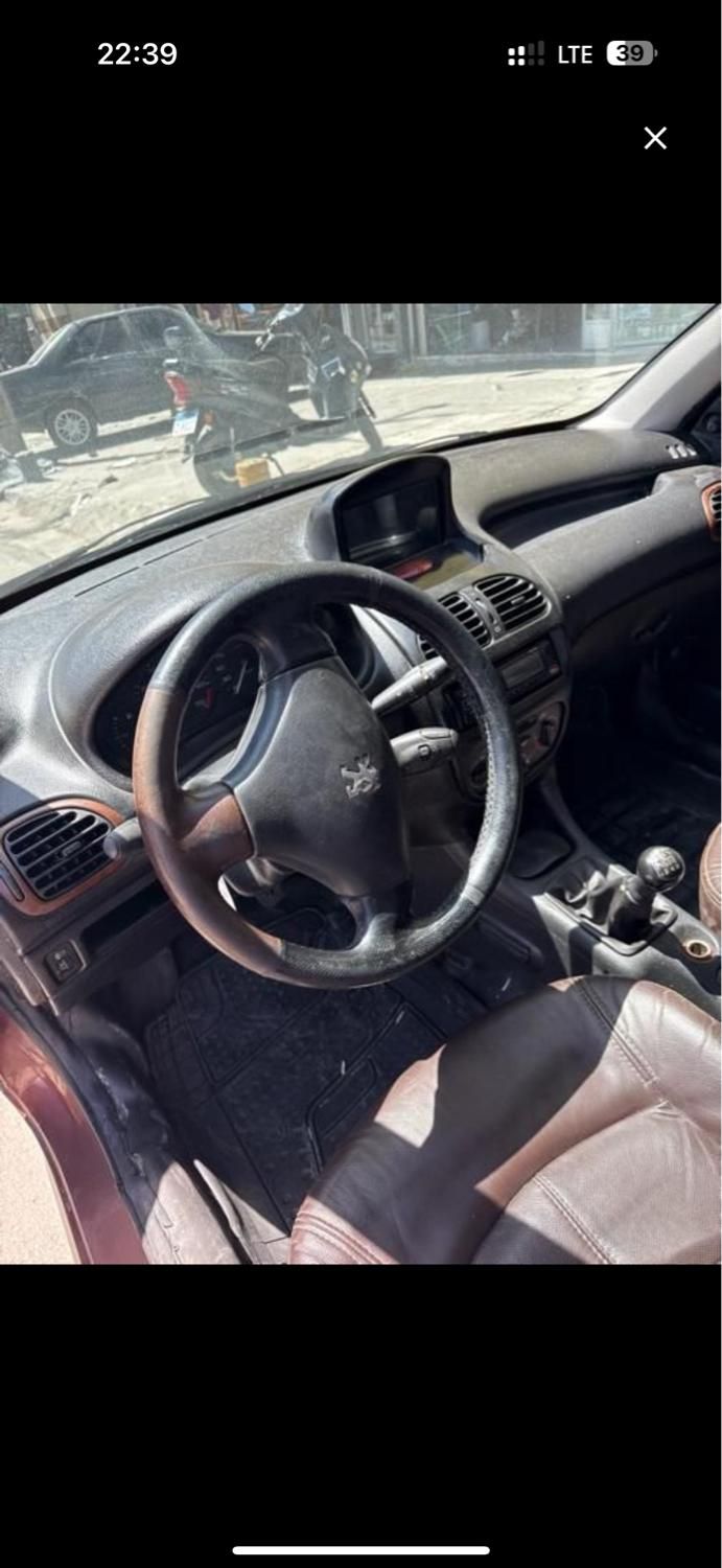 پژو ۲۰۶ صندوق دار v8 - 1389