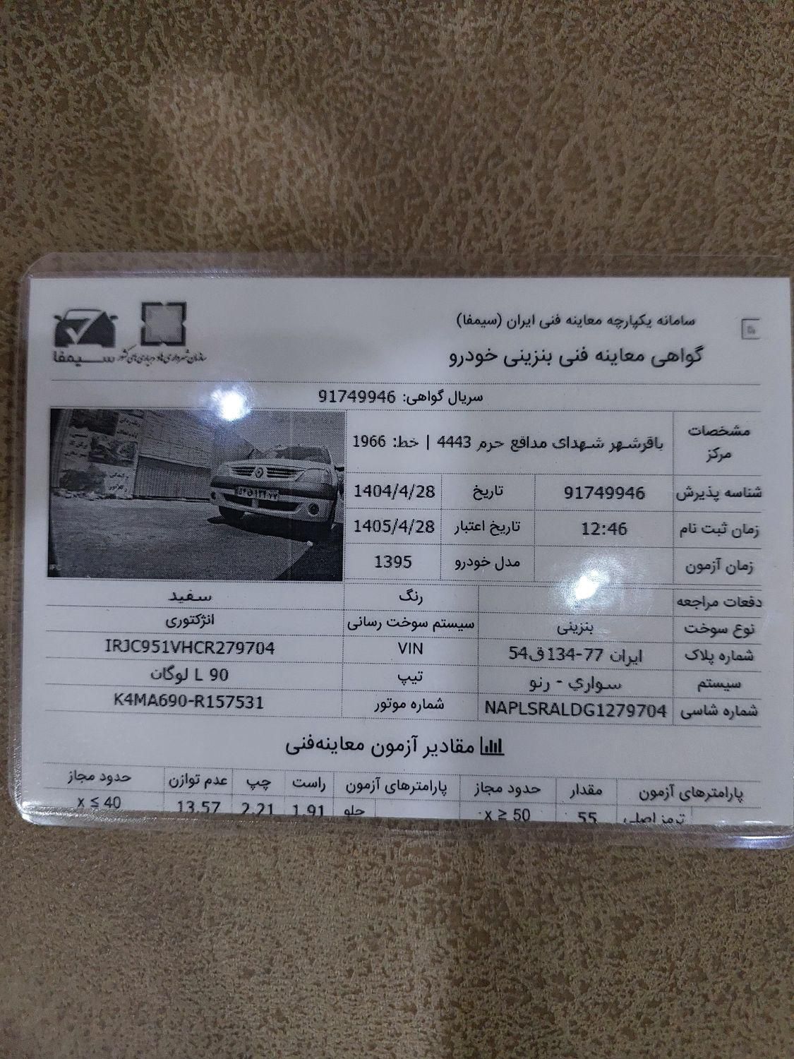 رنو تندر 90 E2 - 1395