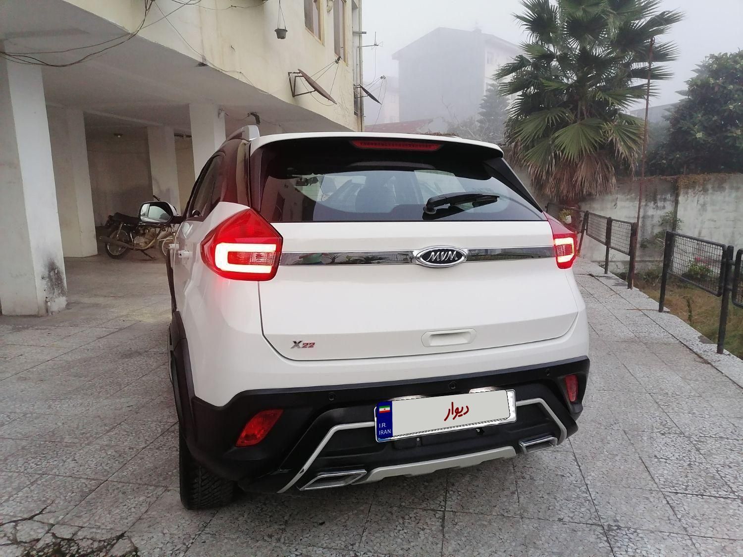 ام وی ام X22 دنده ای اسپرت اکسلنت - 1401