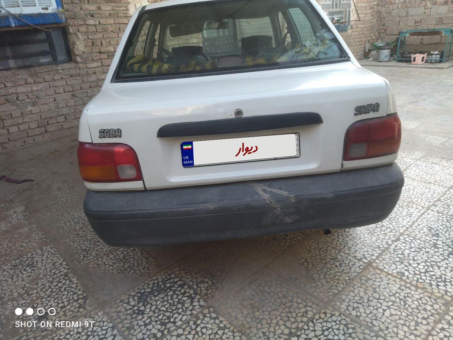 پراید صبا بنزینی - 1386