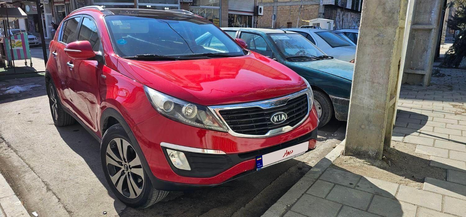 کیا اسپورتیج 4 سیلندر فول 2400cc - 2012