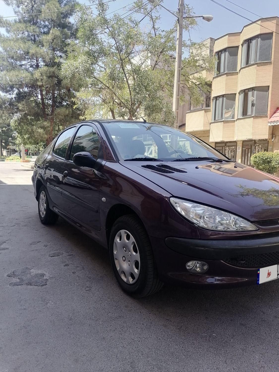 پژو ۲۰۶ صندوق دار v8 - 1395