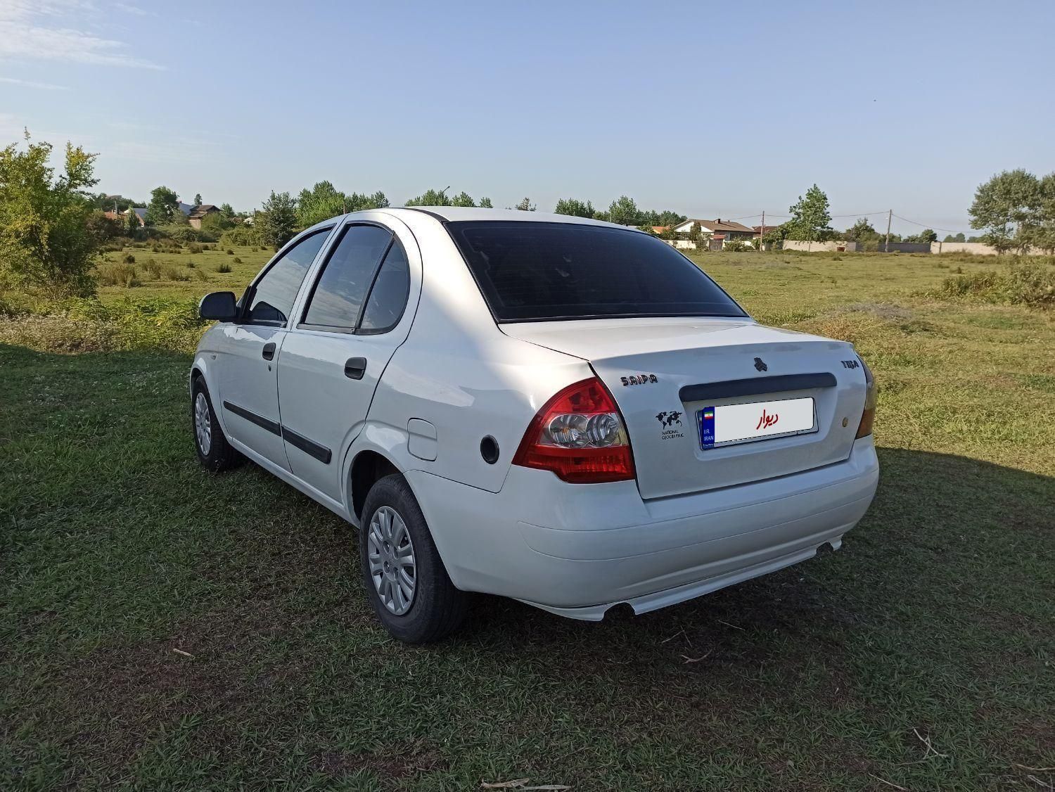 تیبا صندوق دار LX دوگانه سوز - 1390