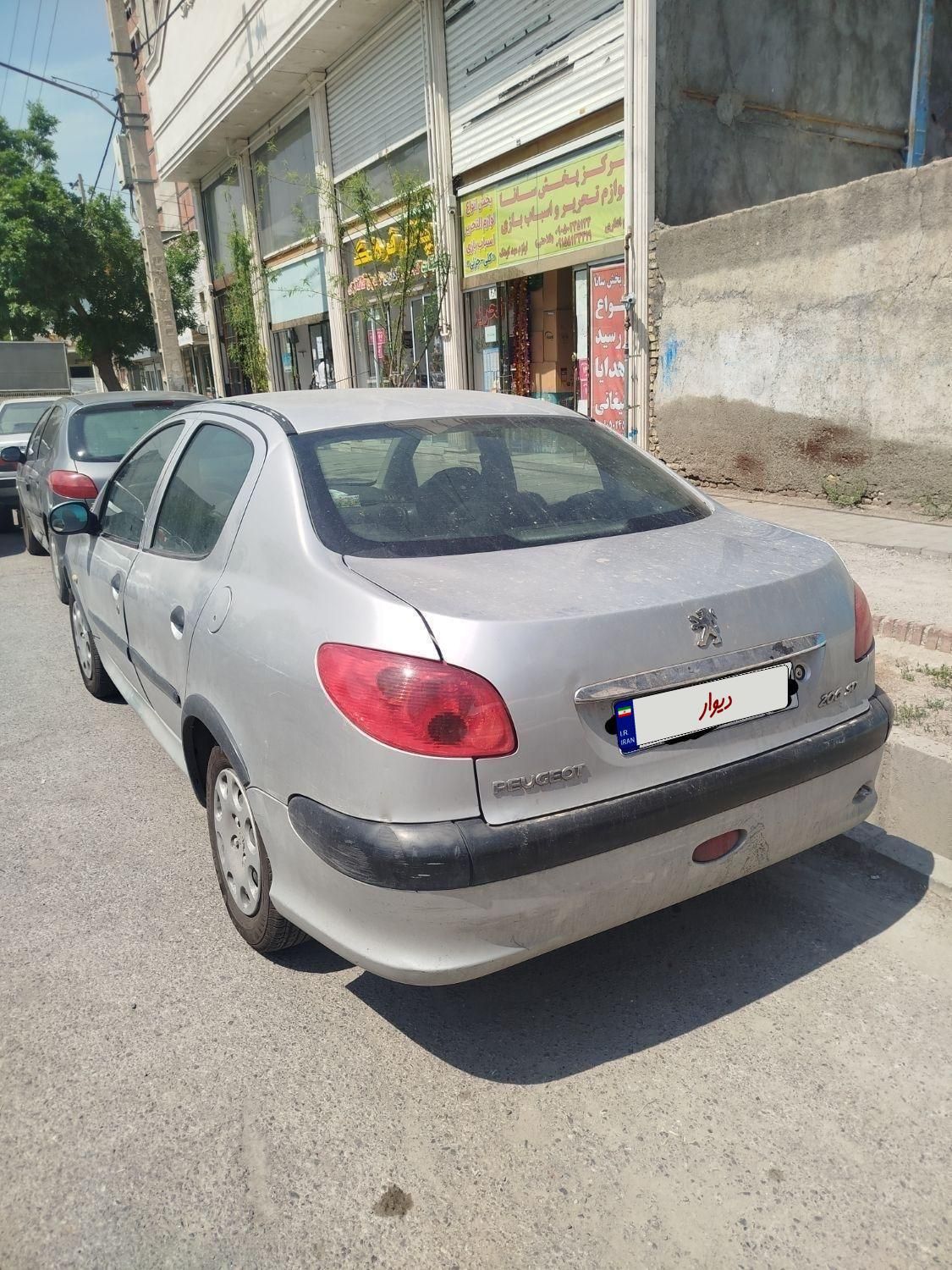 پژو ۲۰۶ صندوق دار v1 - 1387