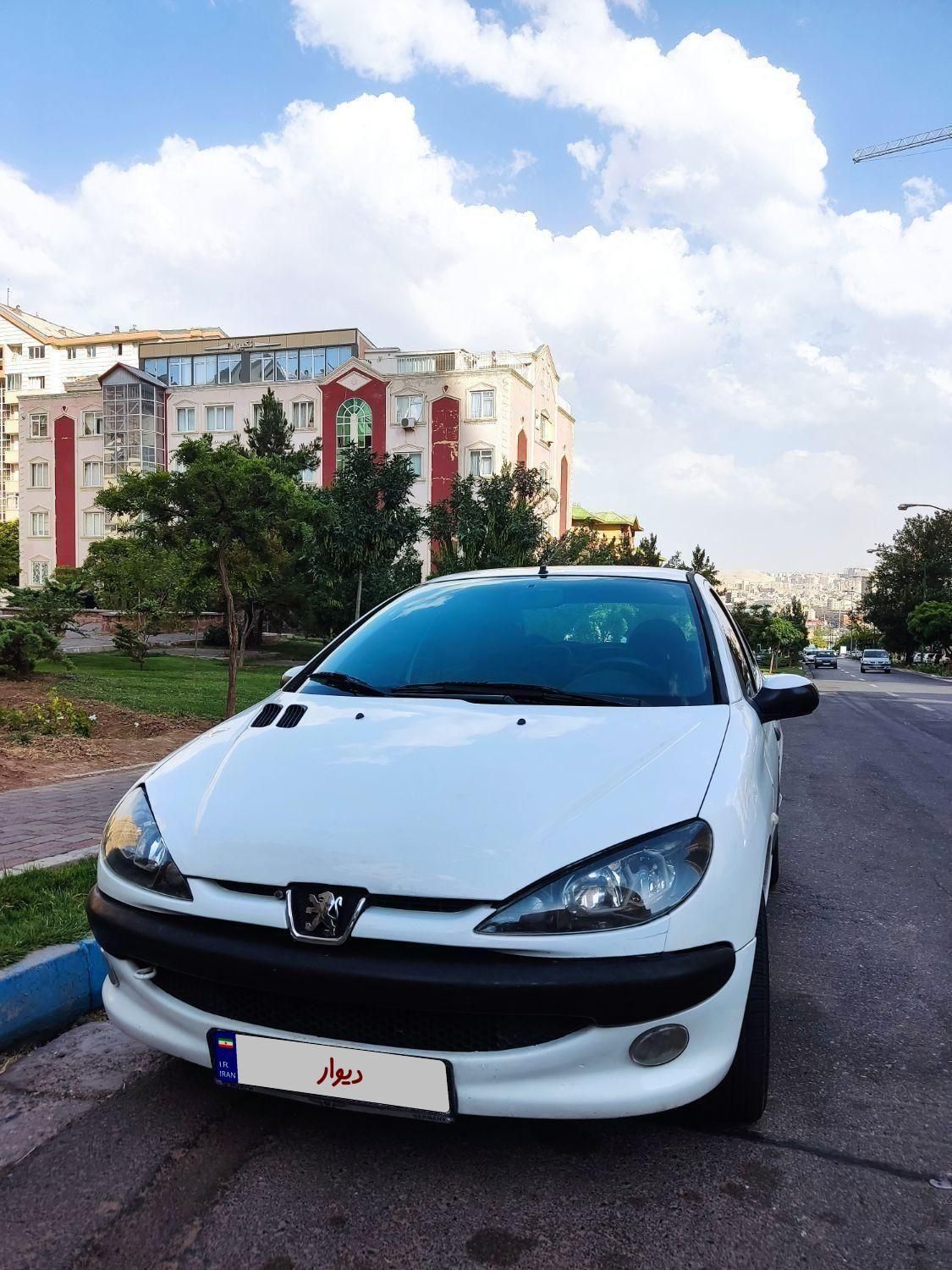پژو ۲۰۶ صندوق دار v8 - 1393