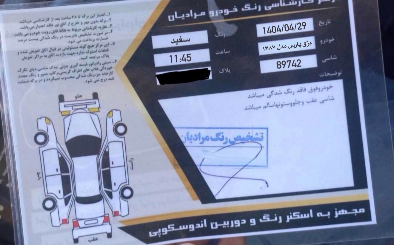 پژو پارس XU7ساده - 1387