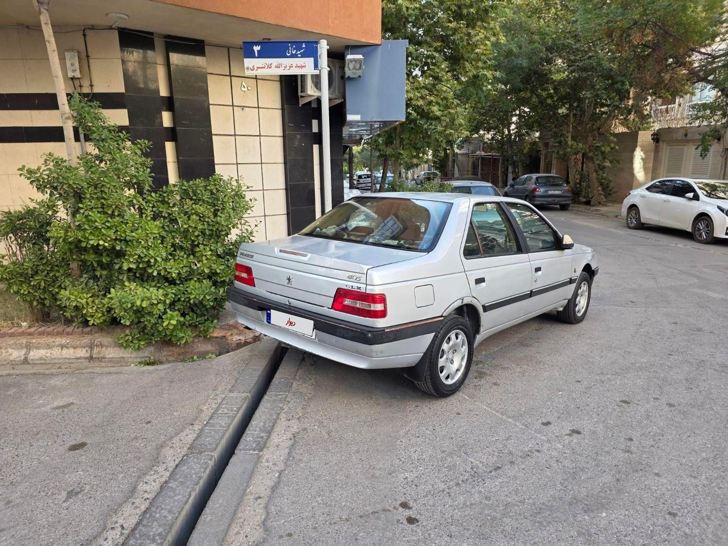 پژو 405 SLX بنزینی  XU7 - 1389