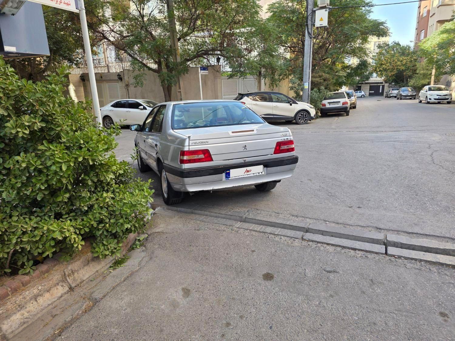 پژو 405 SLX بنزینی  XU7 - 1389