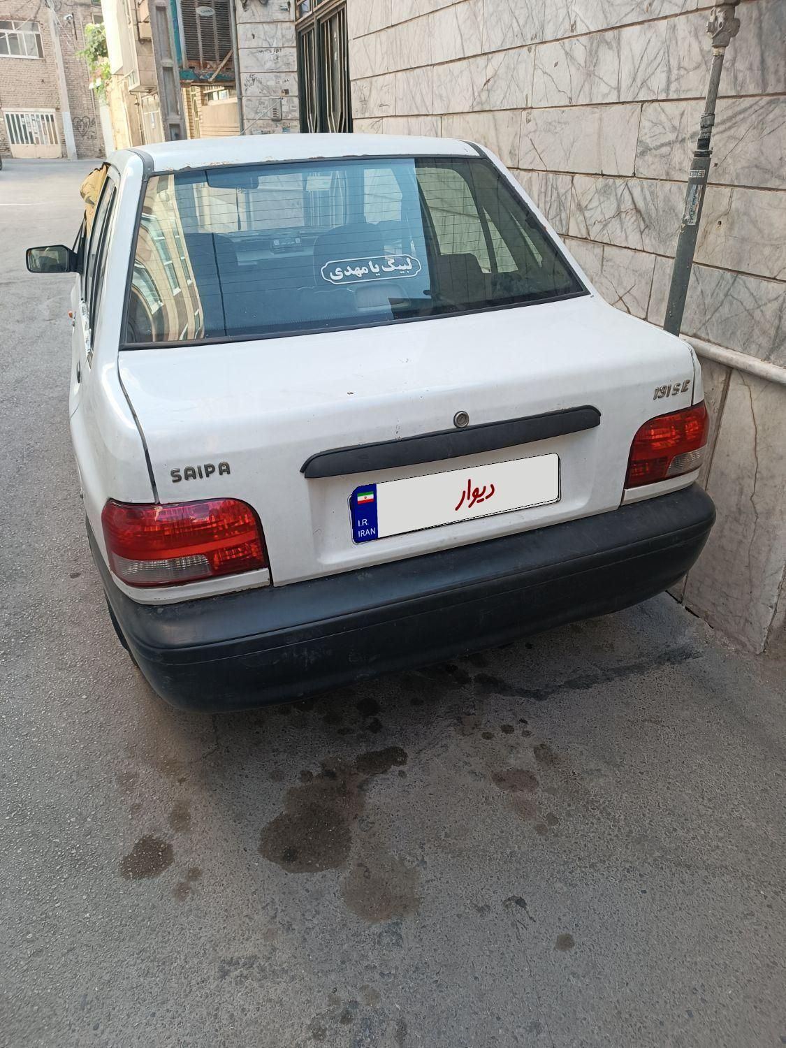 پراید صبا بنزینی - 1386