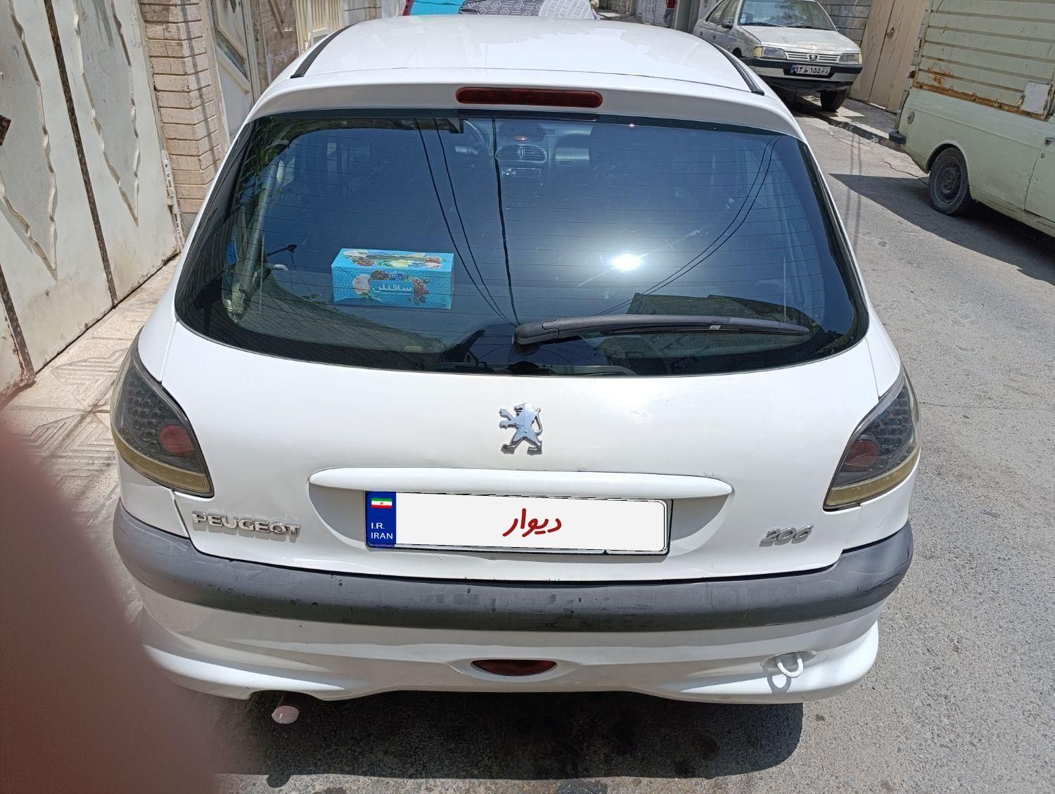 پژو 206 تیپ 3 - 1386