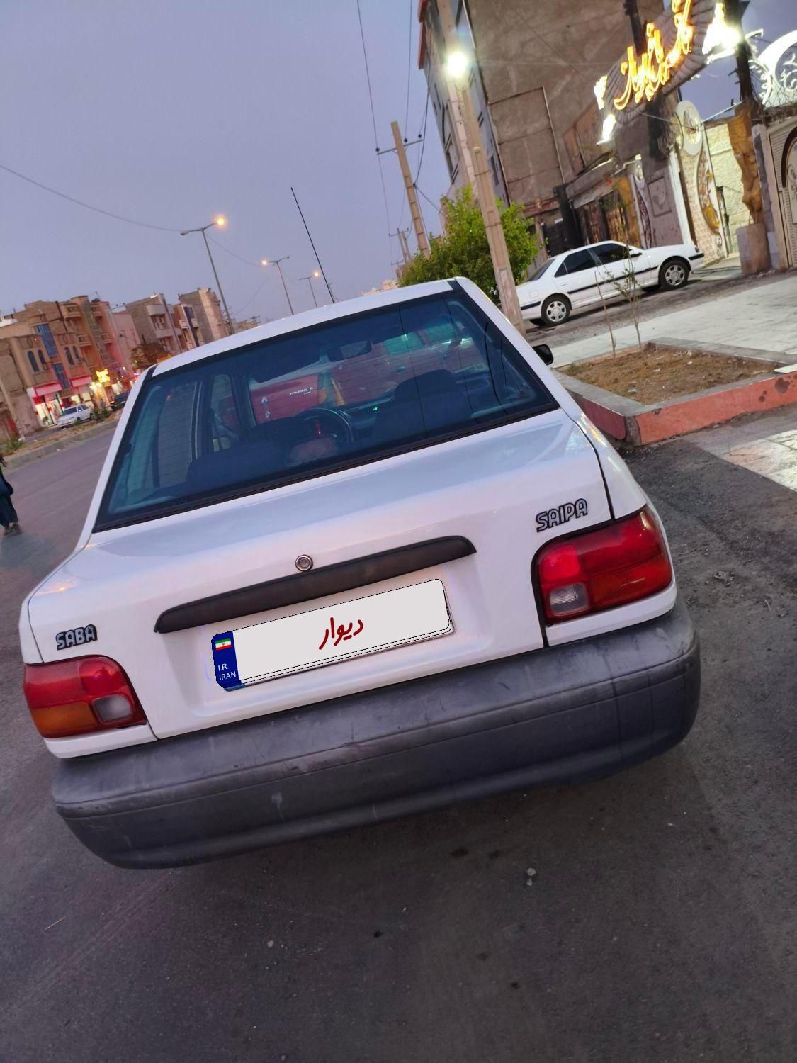پراید صبا بنزینی - 1386