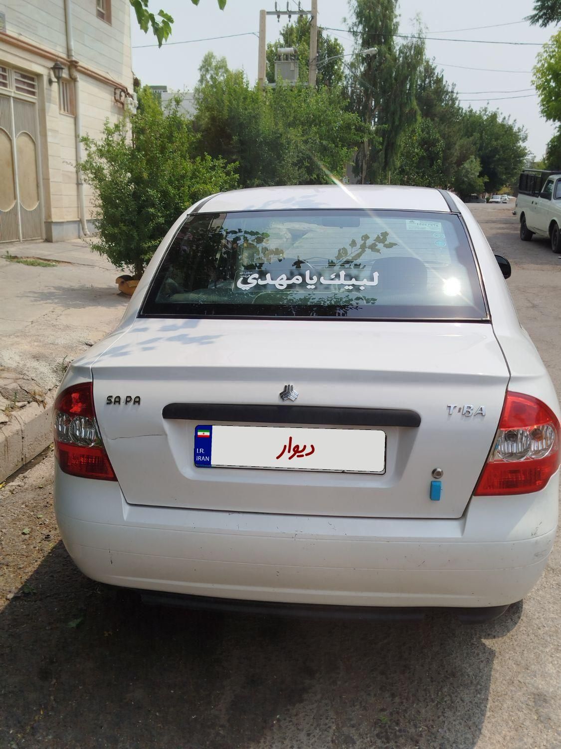 تیبا صندوق دار SX - 1396