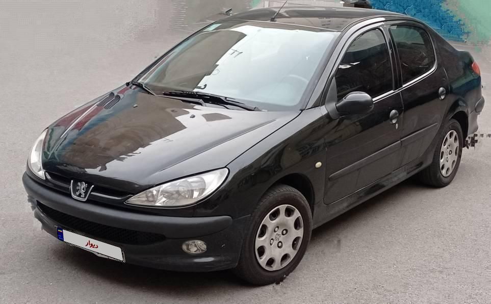پژو ۲۰۶ صندوق دار v8 - 1393