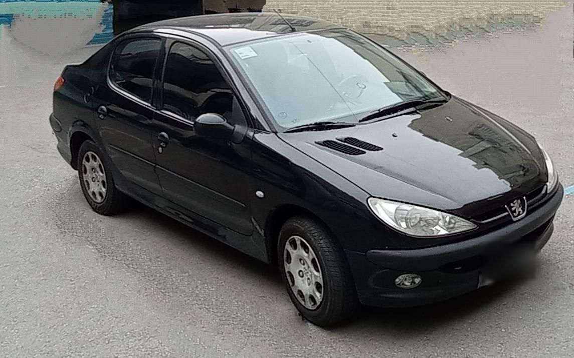 پژو ۲۰۶ صندوق دار v8 - 1393