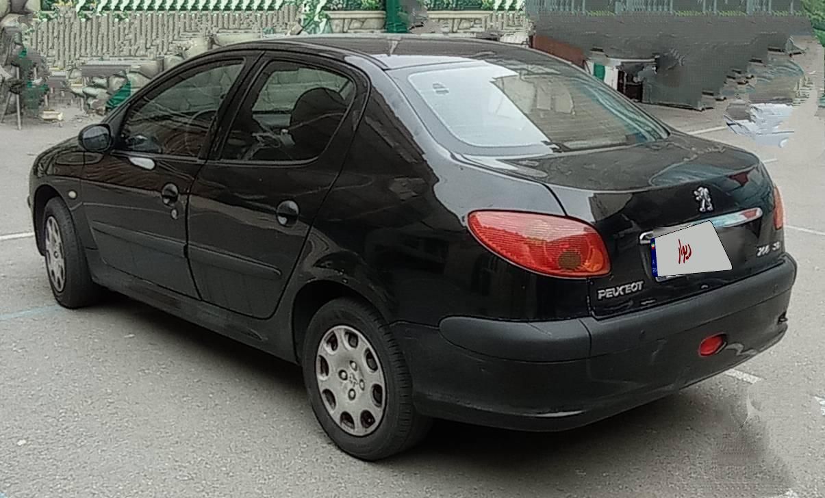 پژو ۲۰۶ صندوق دار v8 - 1393