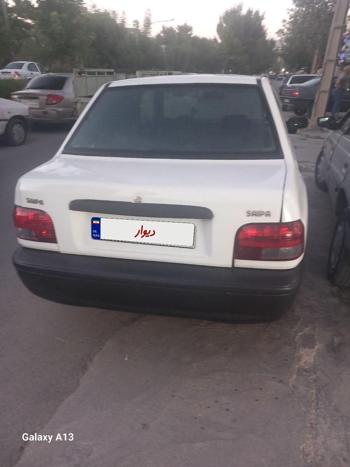 پراید صبا بنزینی - 1387