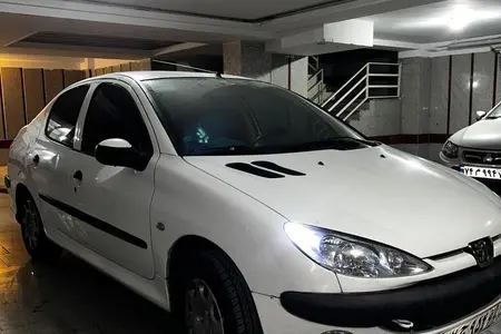 پژو ۲۰۶ صندوق دار v8 - 1395