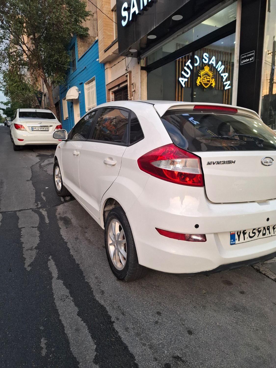 ام وی ام 315 هاچ بک ساده دنده ای - 1392