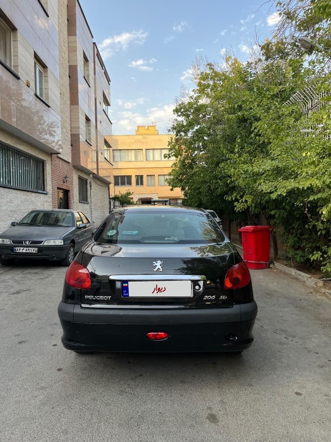 پژو ۲۰۶ صندوق دار v8 - 1398