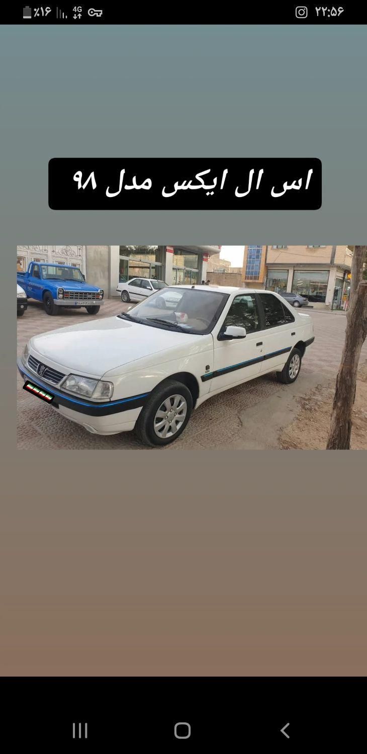 پژو 405 SLX بنزینی TU5 - 1398