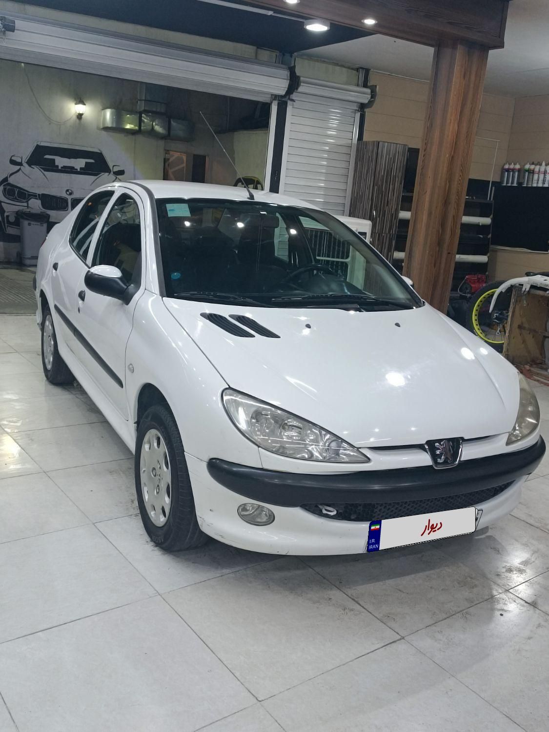 پژو ۲۰۶ صندوق دار v8 - 1396
