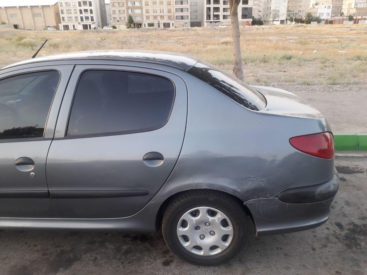 پژو ۲۰۶ صندوق دار v8 - 1389