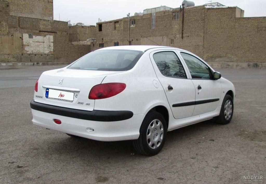پژو ۲۰۶ صندوق دار v8 - 1396
