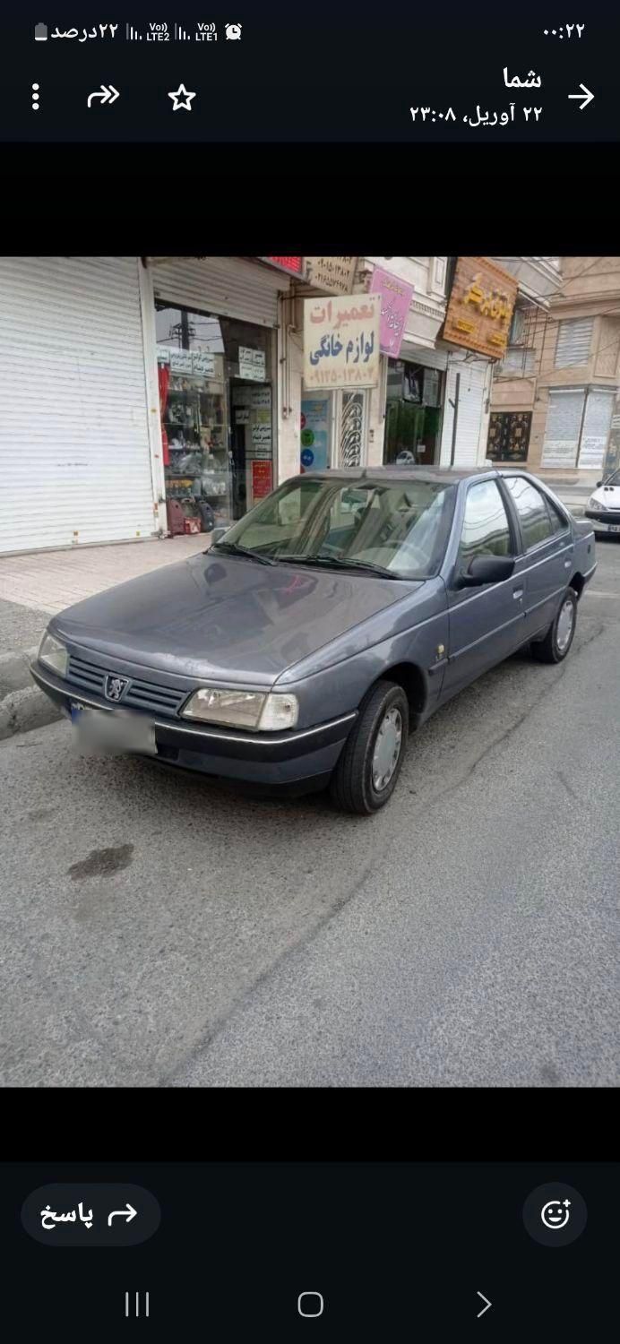پژو 405 GLX - دوگانه سوز - 1394