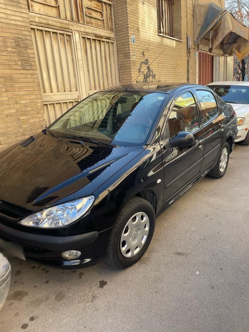 پژو ۲۰۶ صندوق دار v8 - 1388