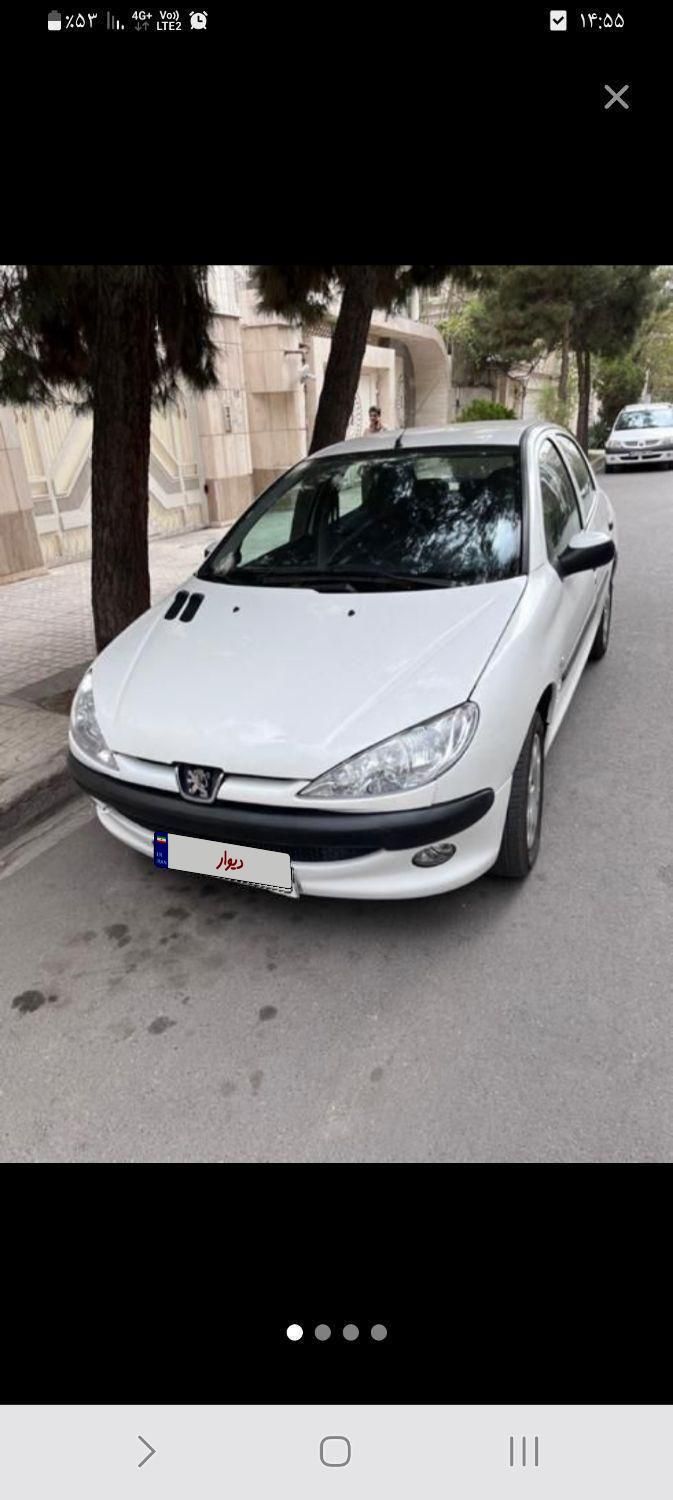 پژو ۲۰۶ صندوق دار v8 - 1396