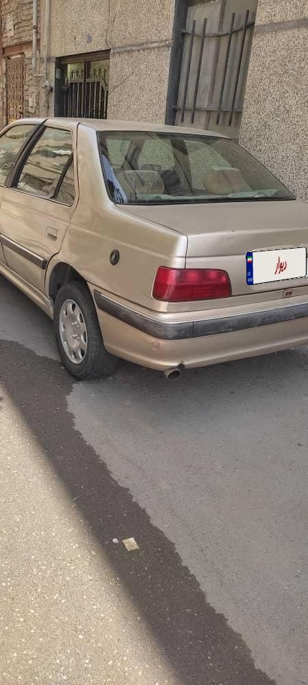 پژو پارس دوگانه سوز - 1388