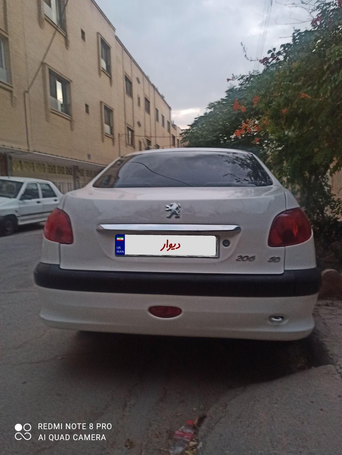 پژو ۲۰۶ صندوق دار v1 - 1388
