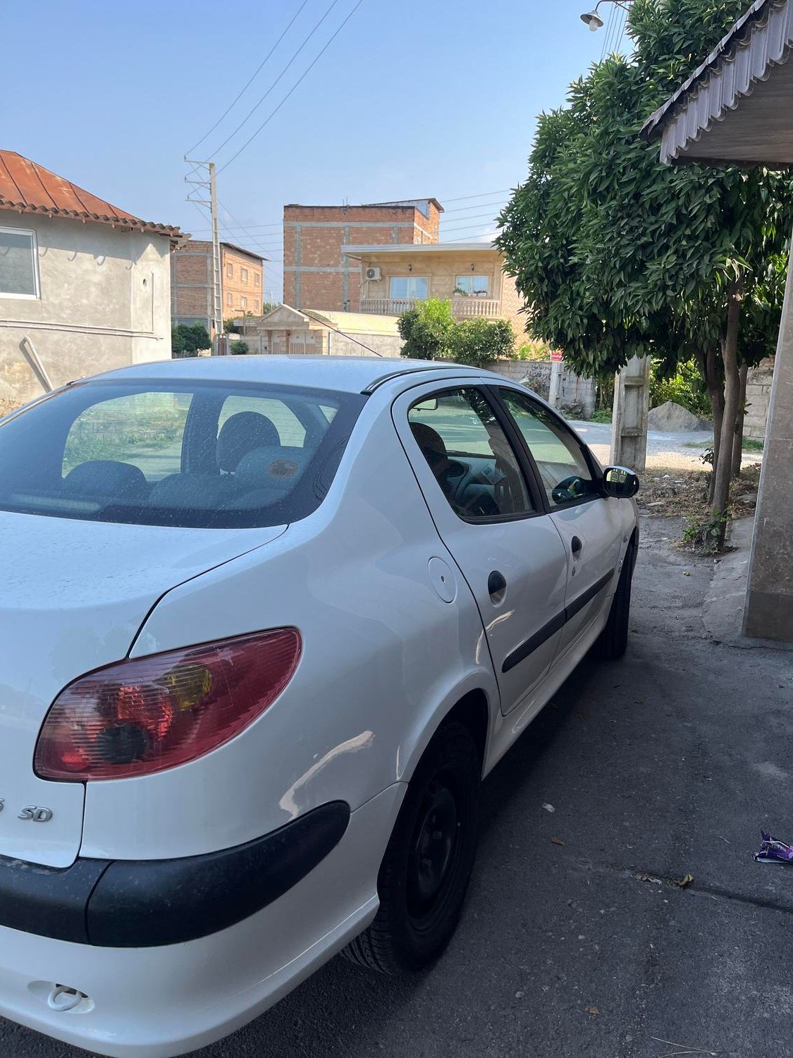 پژو ۲۰۶ صندوق دار v8 - 1389