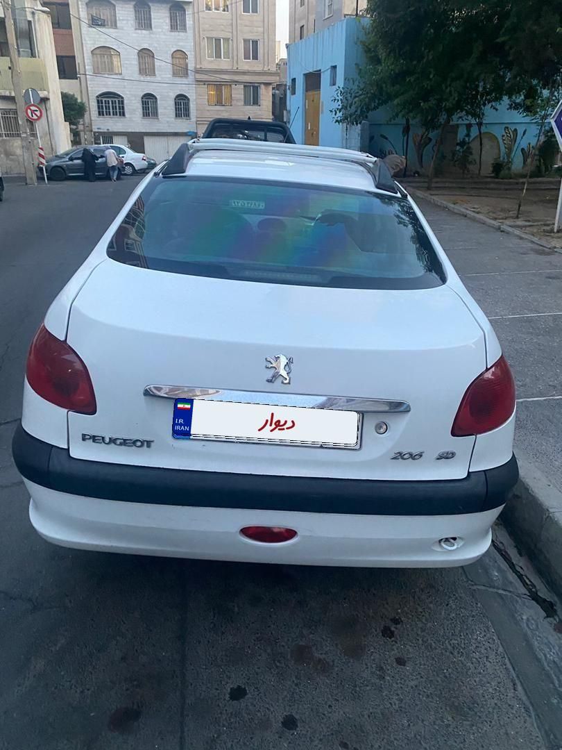 پژو ۲۰۶ صندوق دار v1 - 1390
