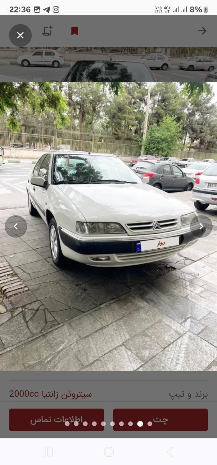 سیتروئن زانتیا X - 1387