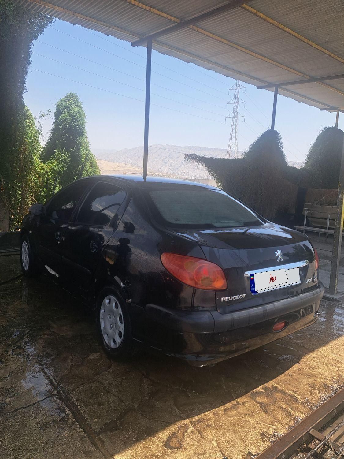 پژو ۲۰۶ صندوق دار v8 - 1393