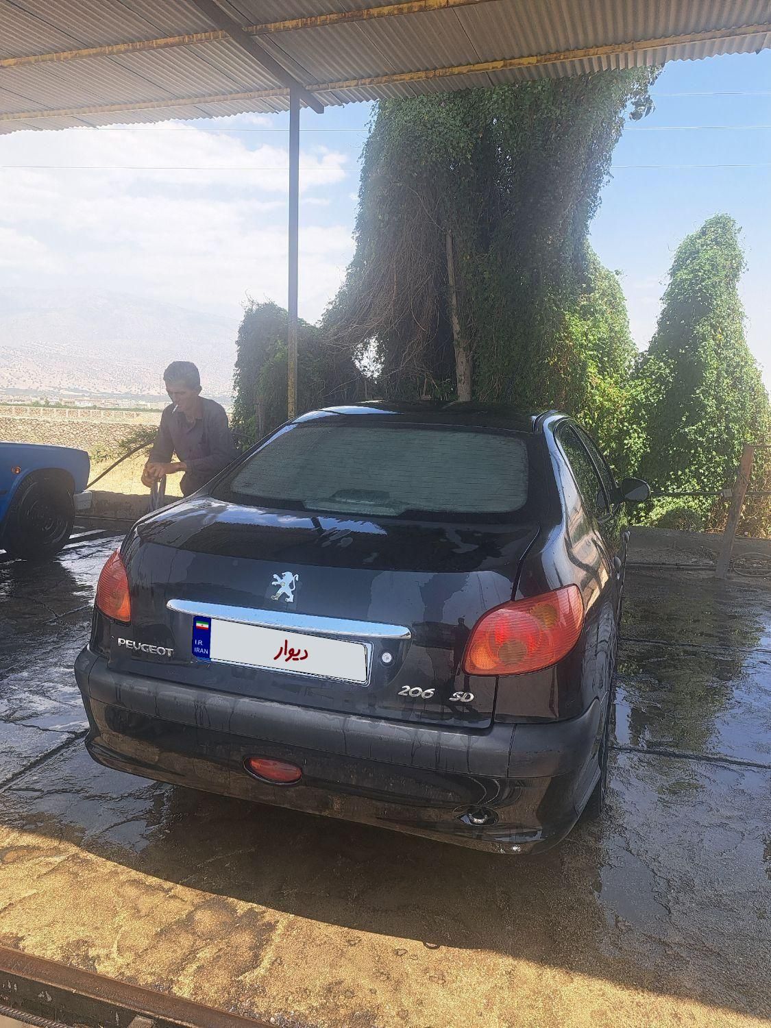 پژو ۲۰۶ صندوق دار v8 - 1393