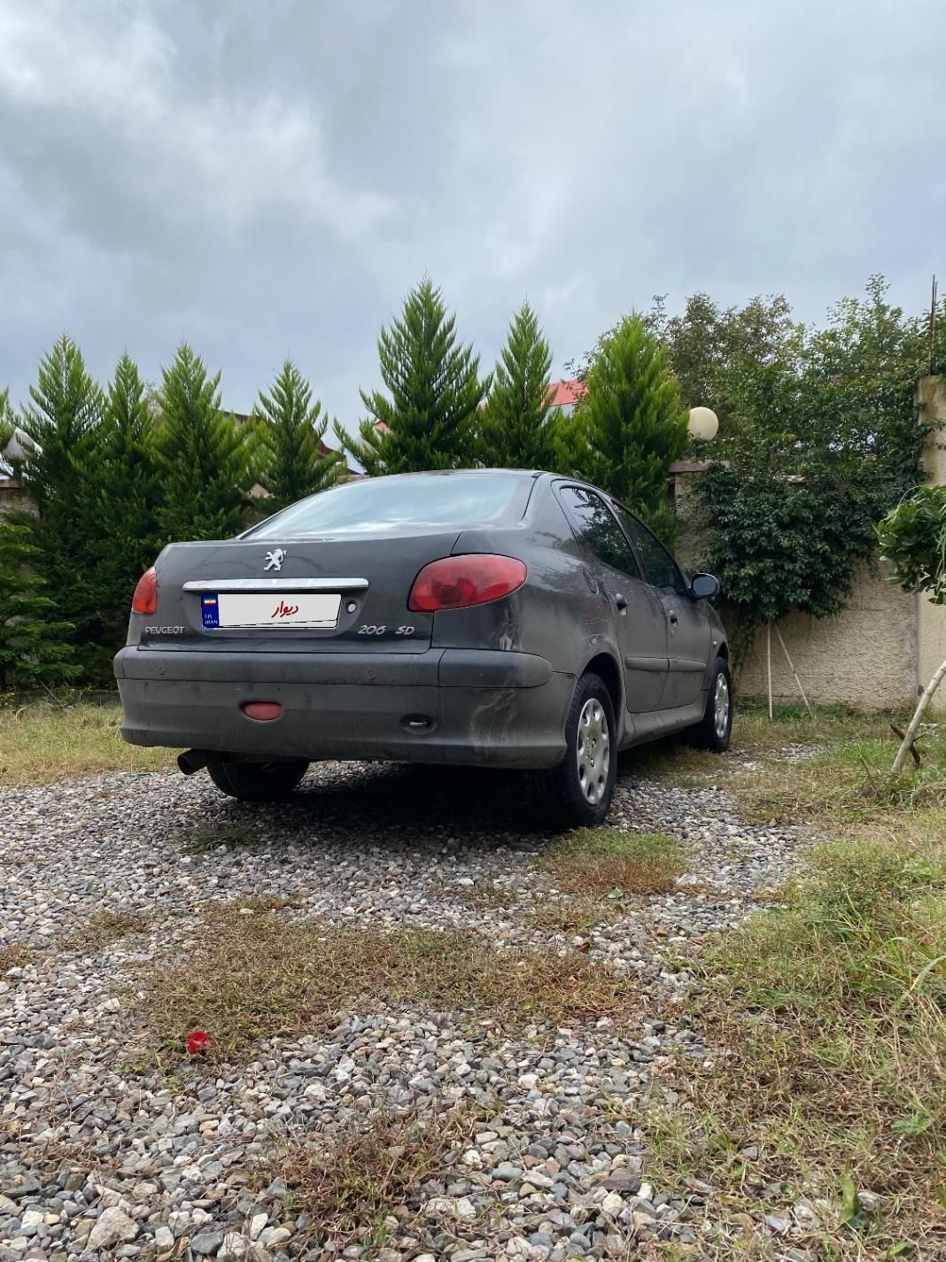 پژو ۲۰۶ صندوق دار v8 - 1393