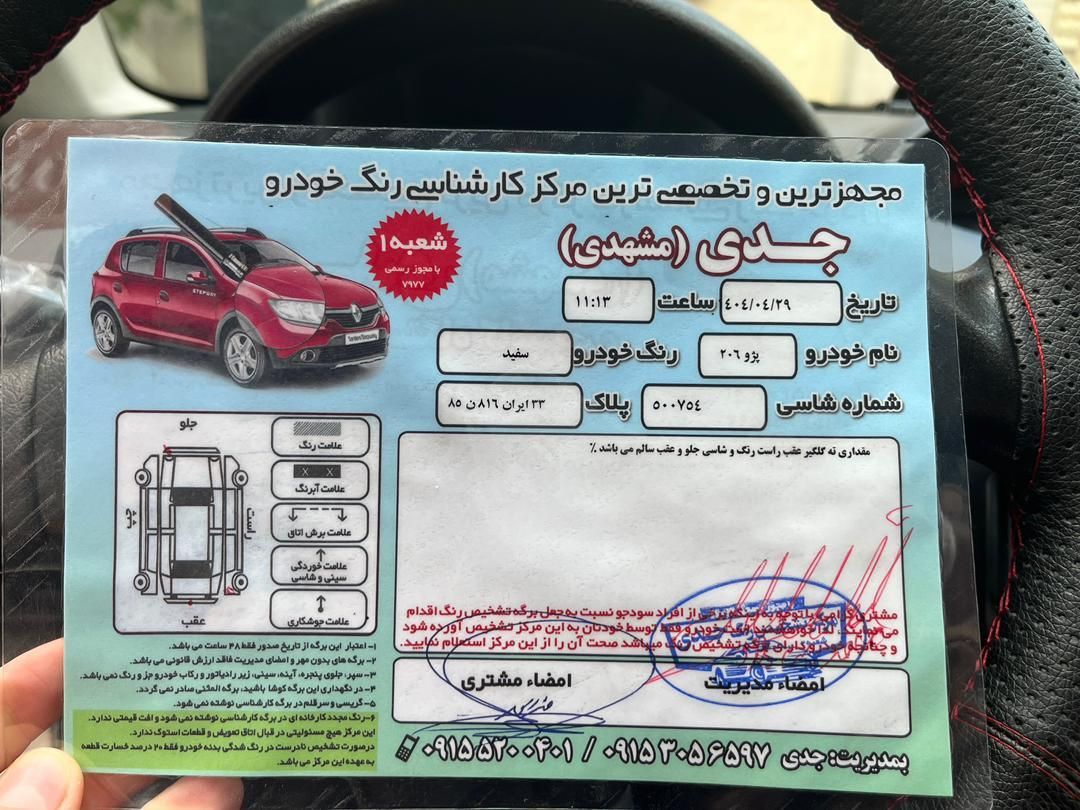 پژو 206 تیپ 2 - 1390