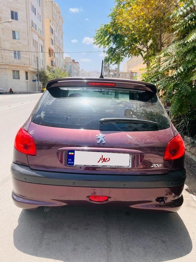پژو 206 تیپ 3 - 1390