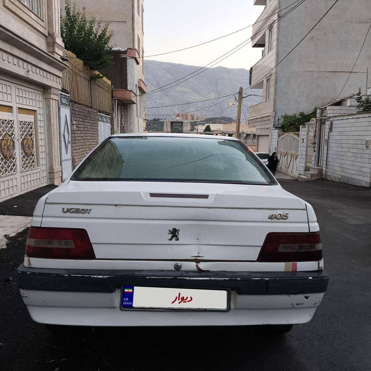 پژو 405 SLX بنزینی  XU7 - 1389