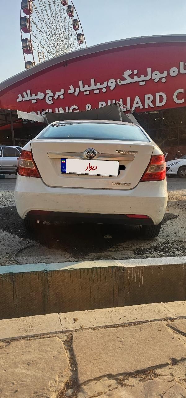 برلیانس H230 دنده‌ای - 1395