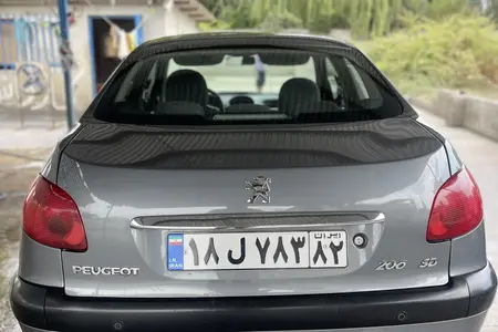 پژو ۲۰۶ صندوق دار v8 - 1397
