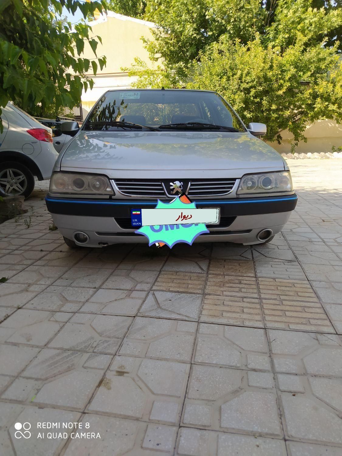 پژو 405 SLX بنزینی  XU7 - 1389