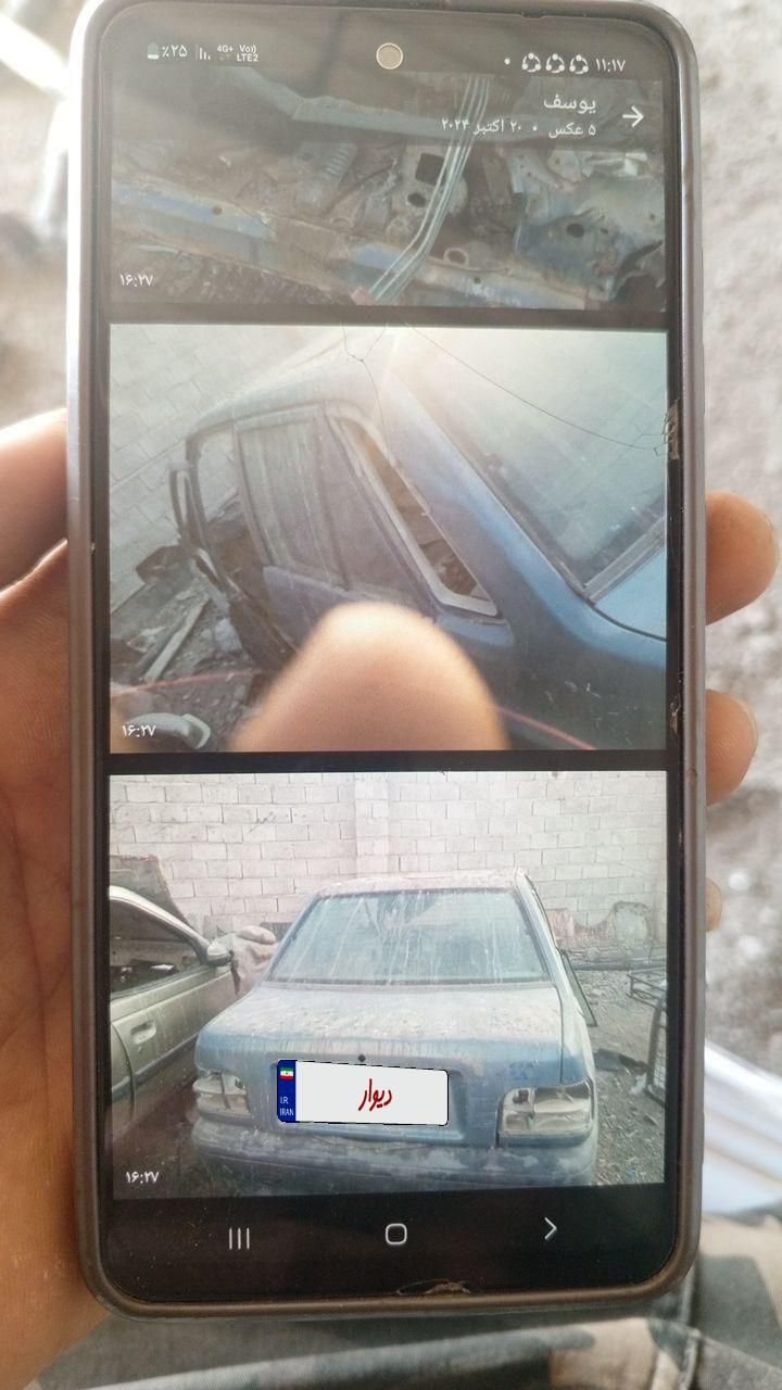 پراید صبا بنزینی - 1387