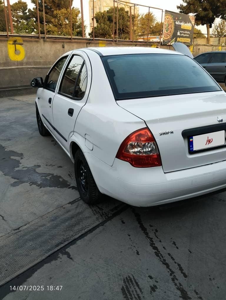 تیبا صندوق دار LX دوگانه سوز - 1395