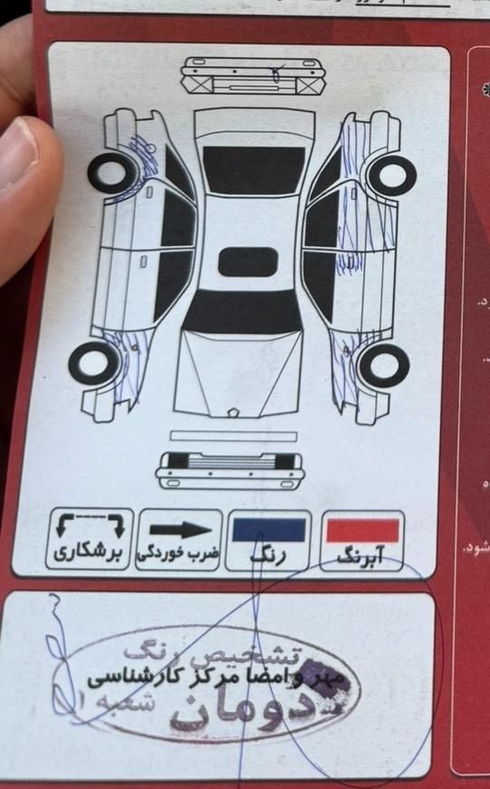 رنو مگان پارس خودرو 2000 - 1391