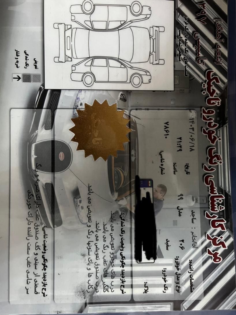 پژو 206 تیپ 2 - 1399