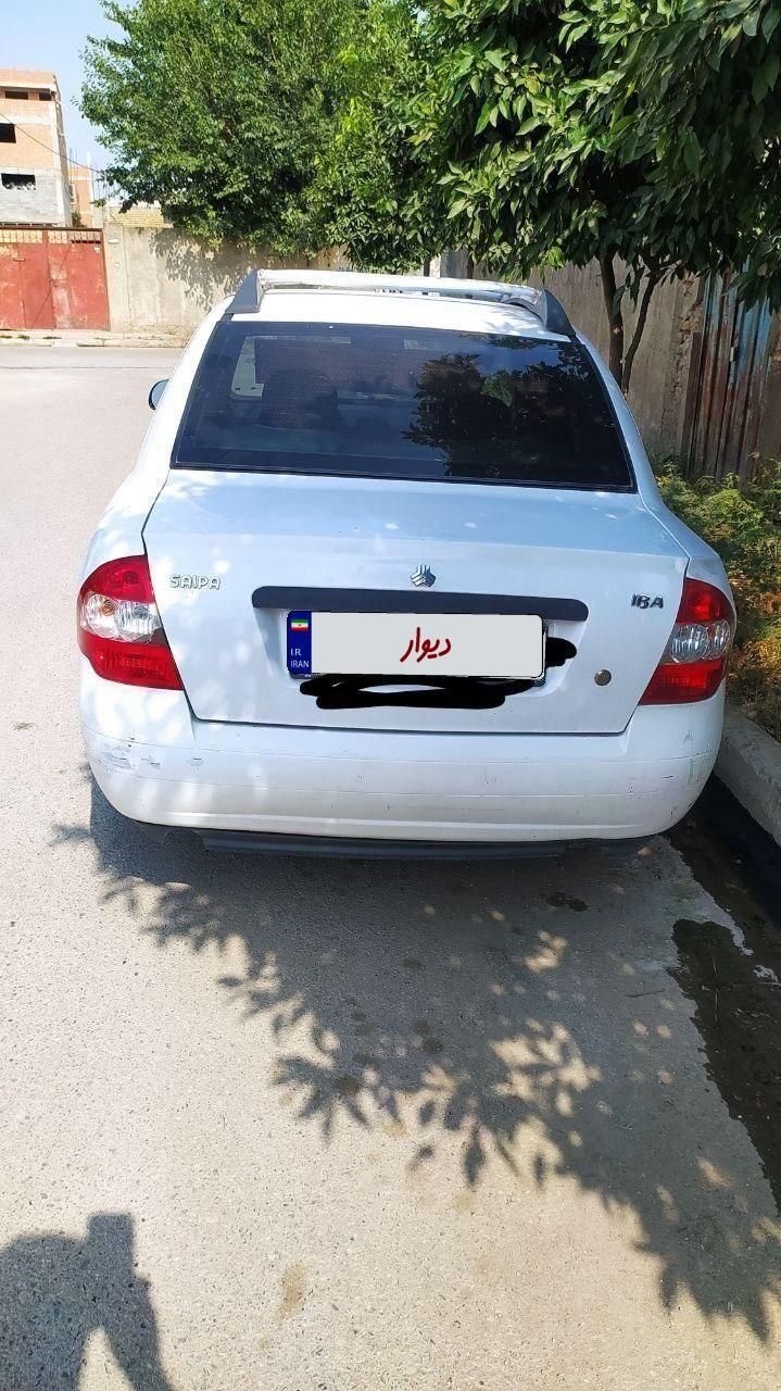 تیبا صندوق دار LX دوگانه سوز - 1395
