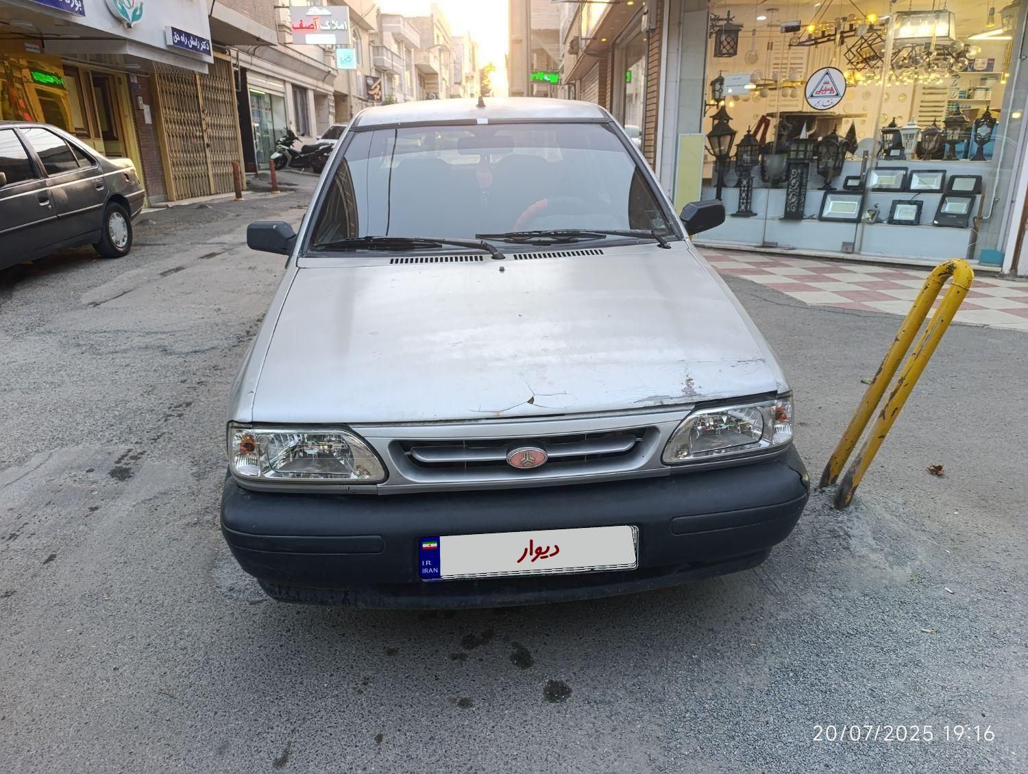 پراید صبا بنزینی - 1386